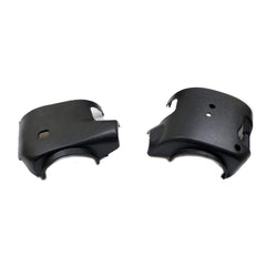 YOUROLDTRUCK tilt steering shroud around ignition lock view highlights proper alignment.
