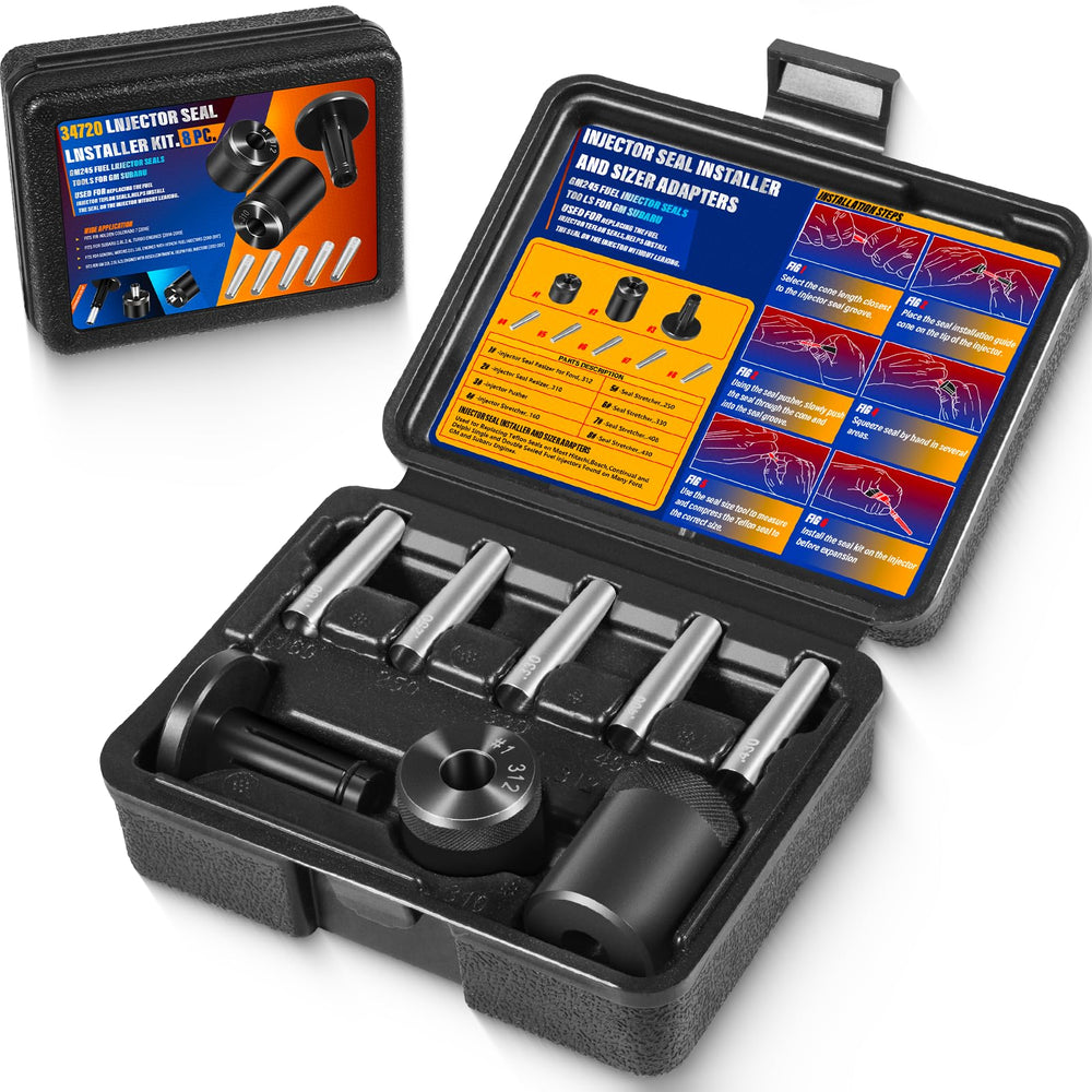 Yoursme 34720 injector seal installer kit assembly aids precise seating for leak-free engines