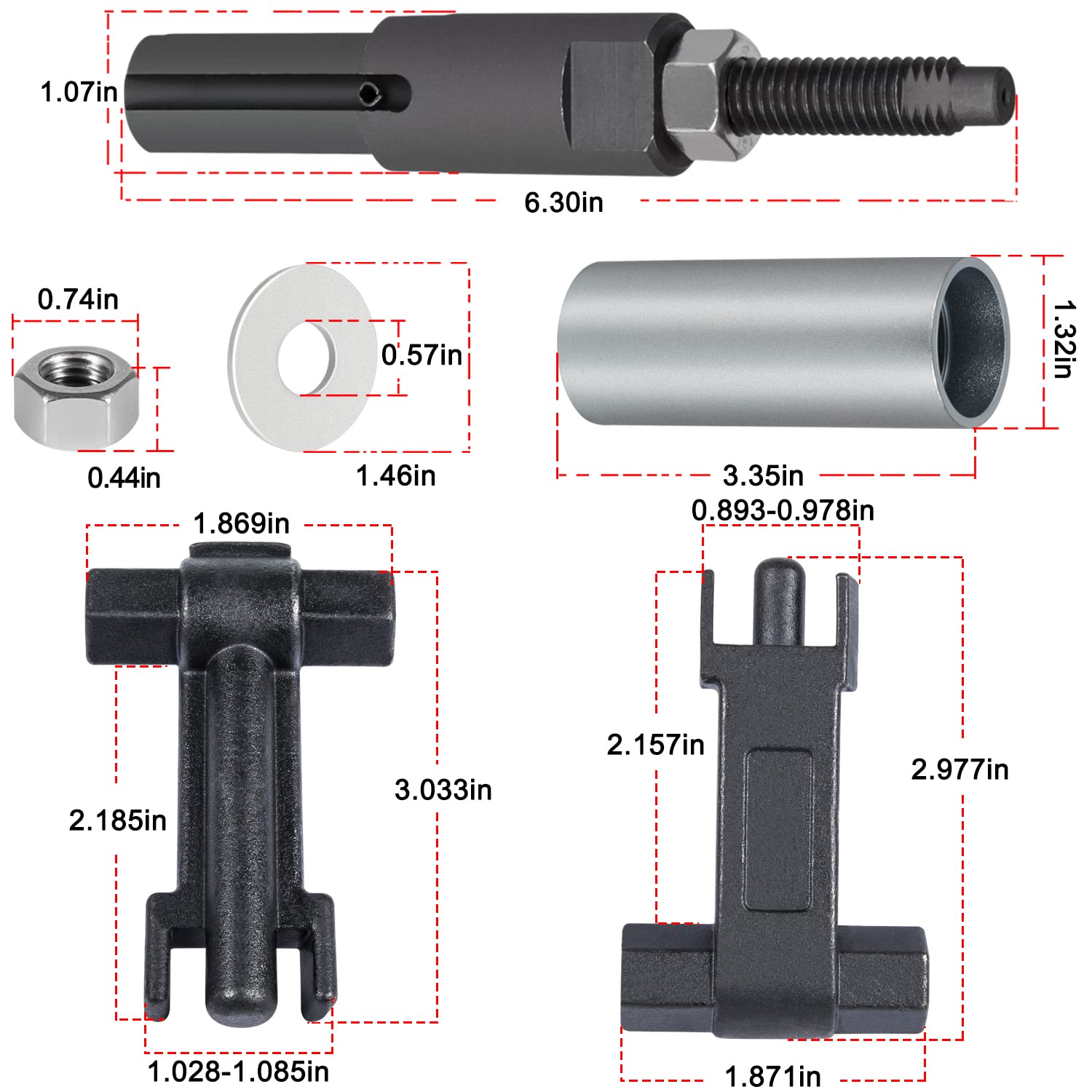 Yoursme 6779 injector puller for Duramax engines, precise grip during removal