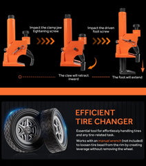Yoursme bead breaker adjustment feature enables precise setup