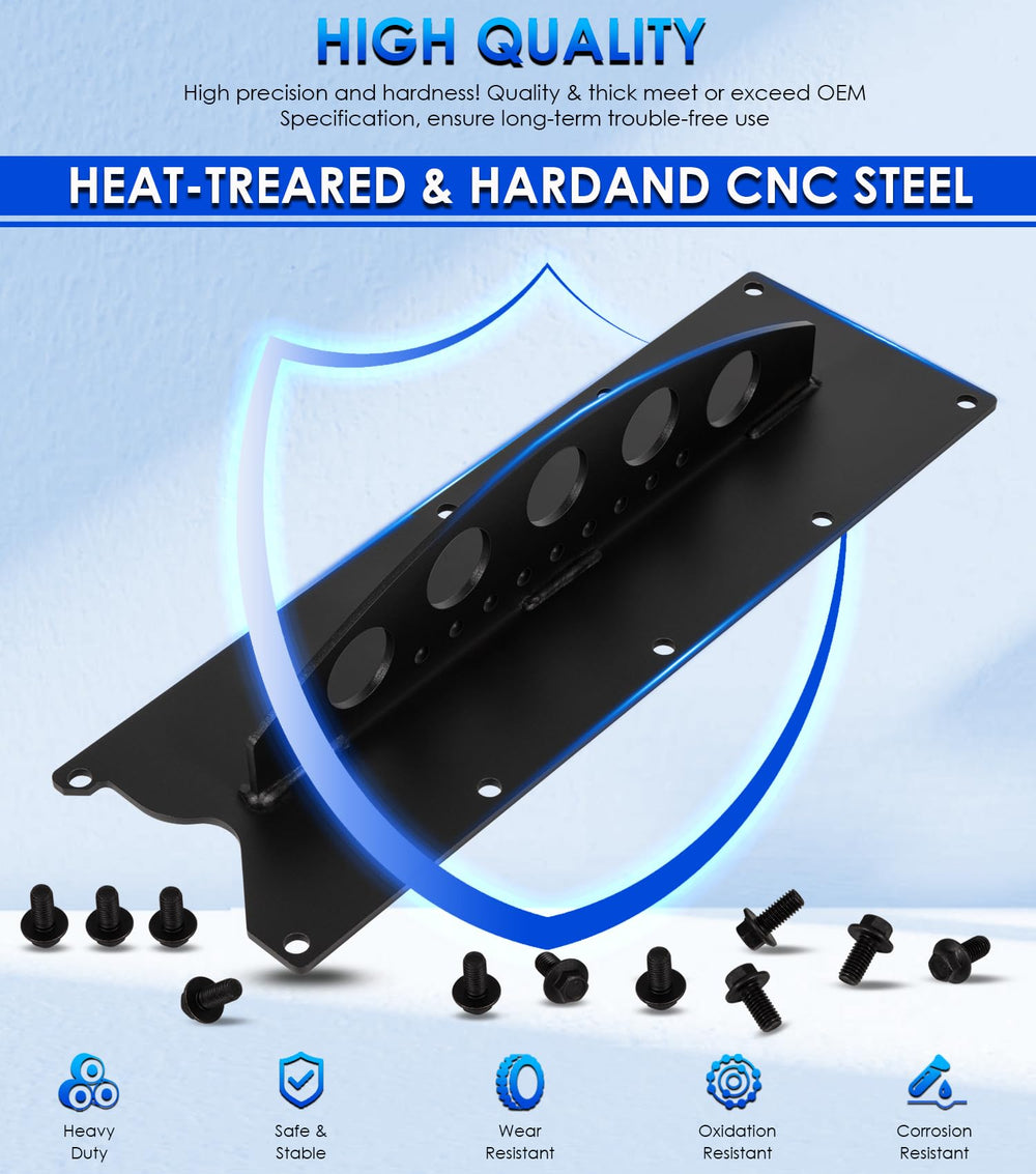 Yoursme CNC steel lift plate construction for stable lifting of Chevy LS engines