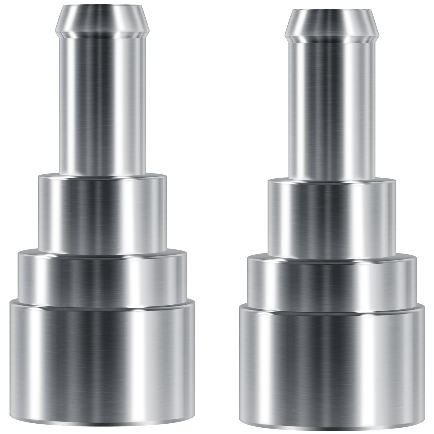 Yoursme coolant connector assembly with seals and clamps for leak-resistant connections.