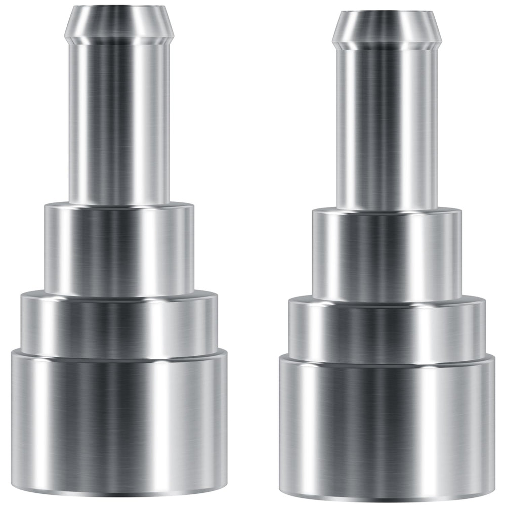 Yoursme coolant connector assembly with seals and clamps for leak-resistant connections.