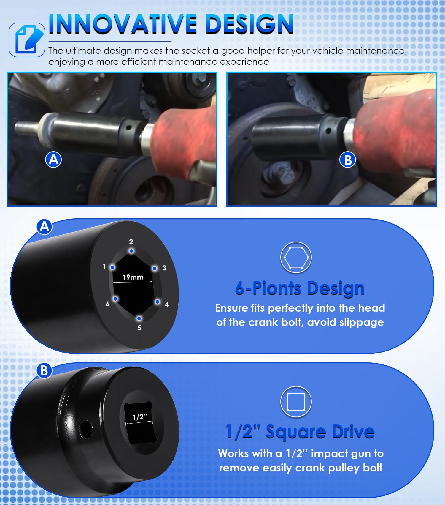 Yoursme 89mm length enables quicker access in tight bays.