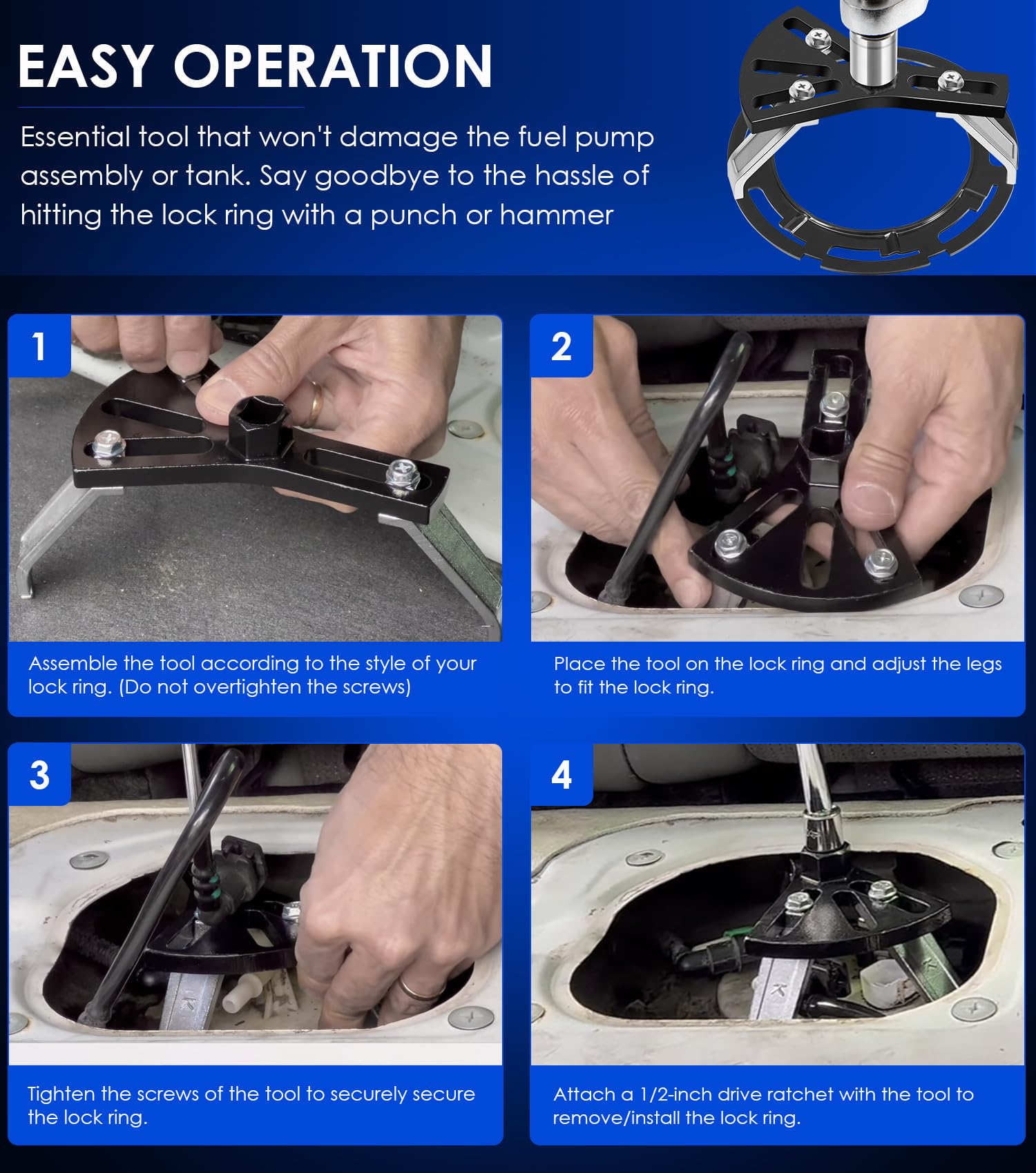 Yoursme tool in action for easy removal and installation workflow.
