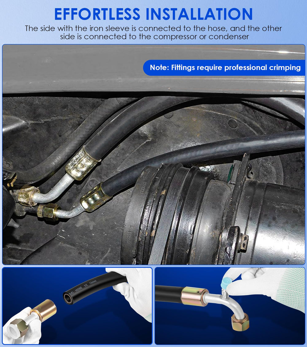 Yoursme straight fittings for size 8, versatile A/C compatibility