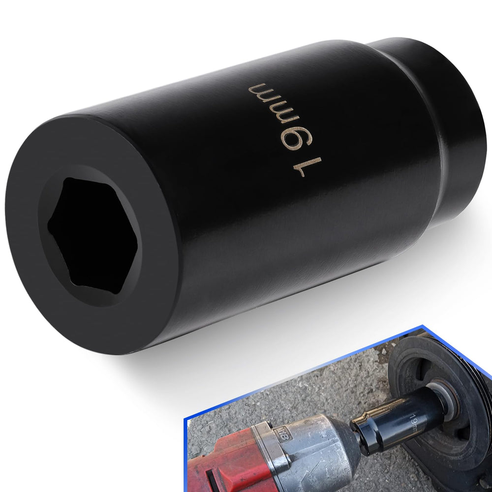 Yoursme harmonic balancer socket for Honda 19mm bolt offers secure fit and easy removal.