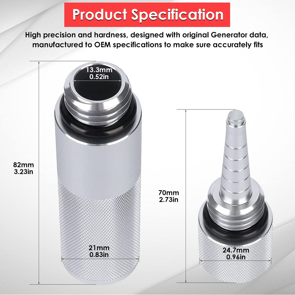 Yoursme Honda EU1000i billet aluminum parts resist corrosion
