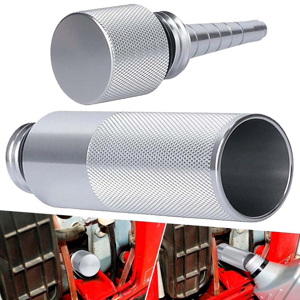 Yoursme Honda EU1000i oil-change funnel enabling mess-free maintenance