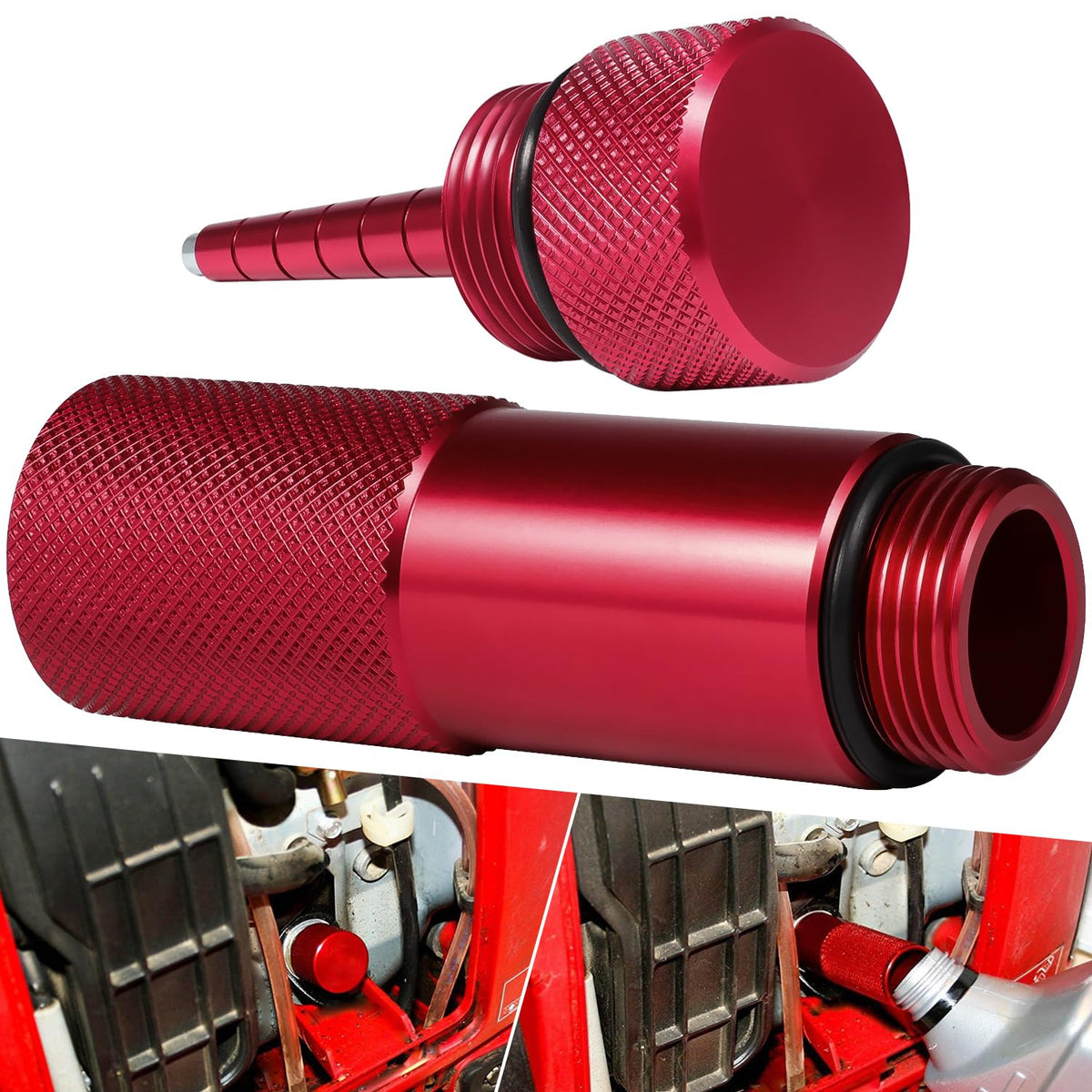 Yoursme Honda EU2200i oil-change funnel for spill-free maintenance