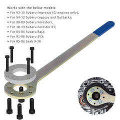 Yoursme removable pins set B shown for different Subaru pulley styles