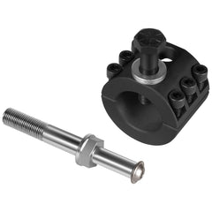 Yoursme stabilizer clamp installed on a Jeep Wrangler previewing improved clearance