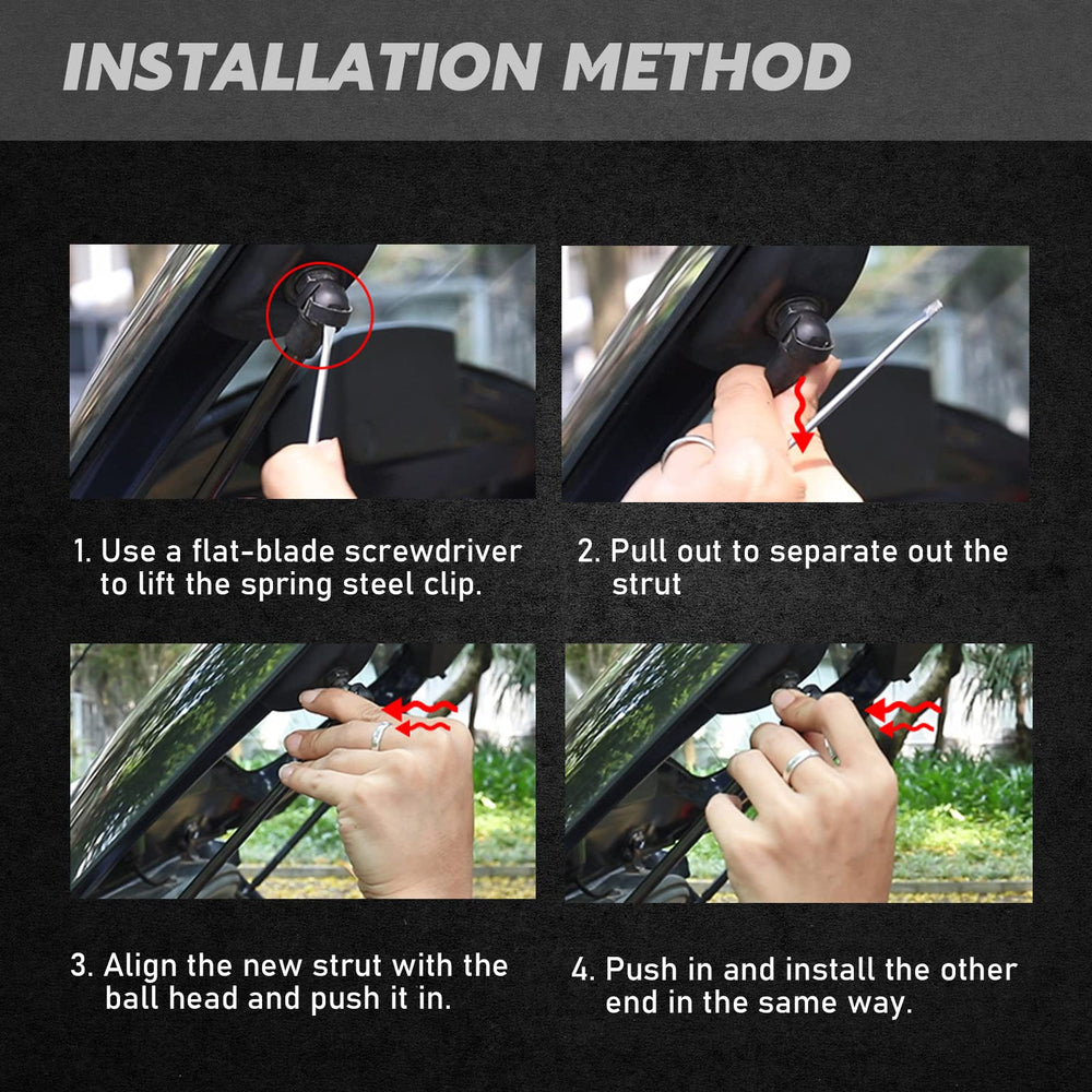 Easy installation of Youxmoto 6156 with no special tools