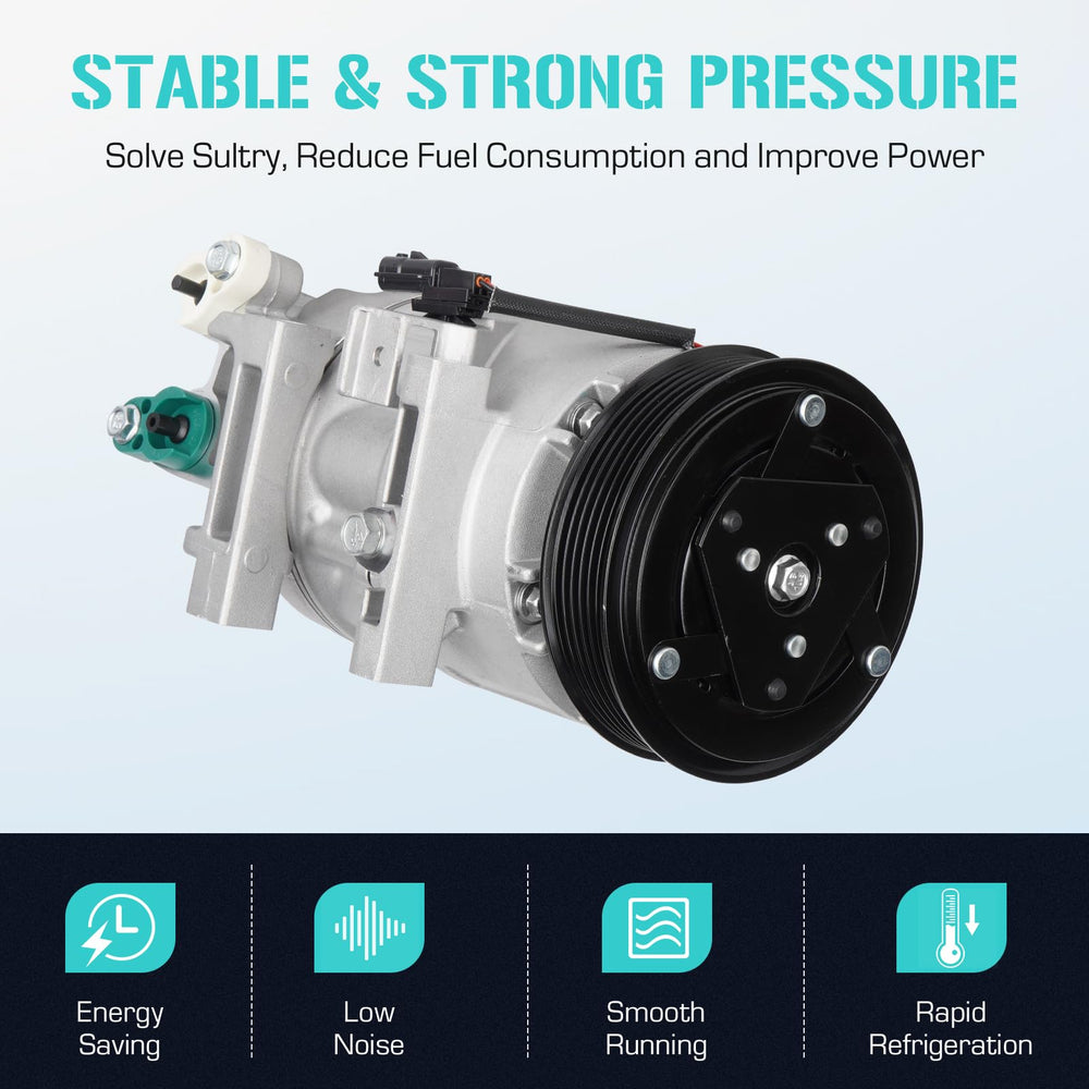 Youxmoto AC compressor prefilled PAG 46 oil, simplifies setup.