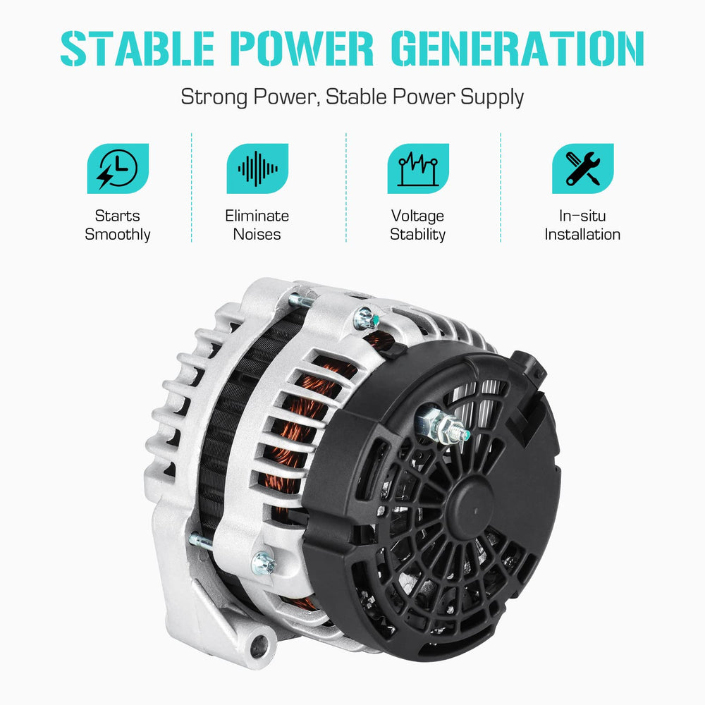 Youxmoto alternator body detail revealing rugged, corrosion-resistant construction