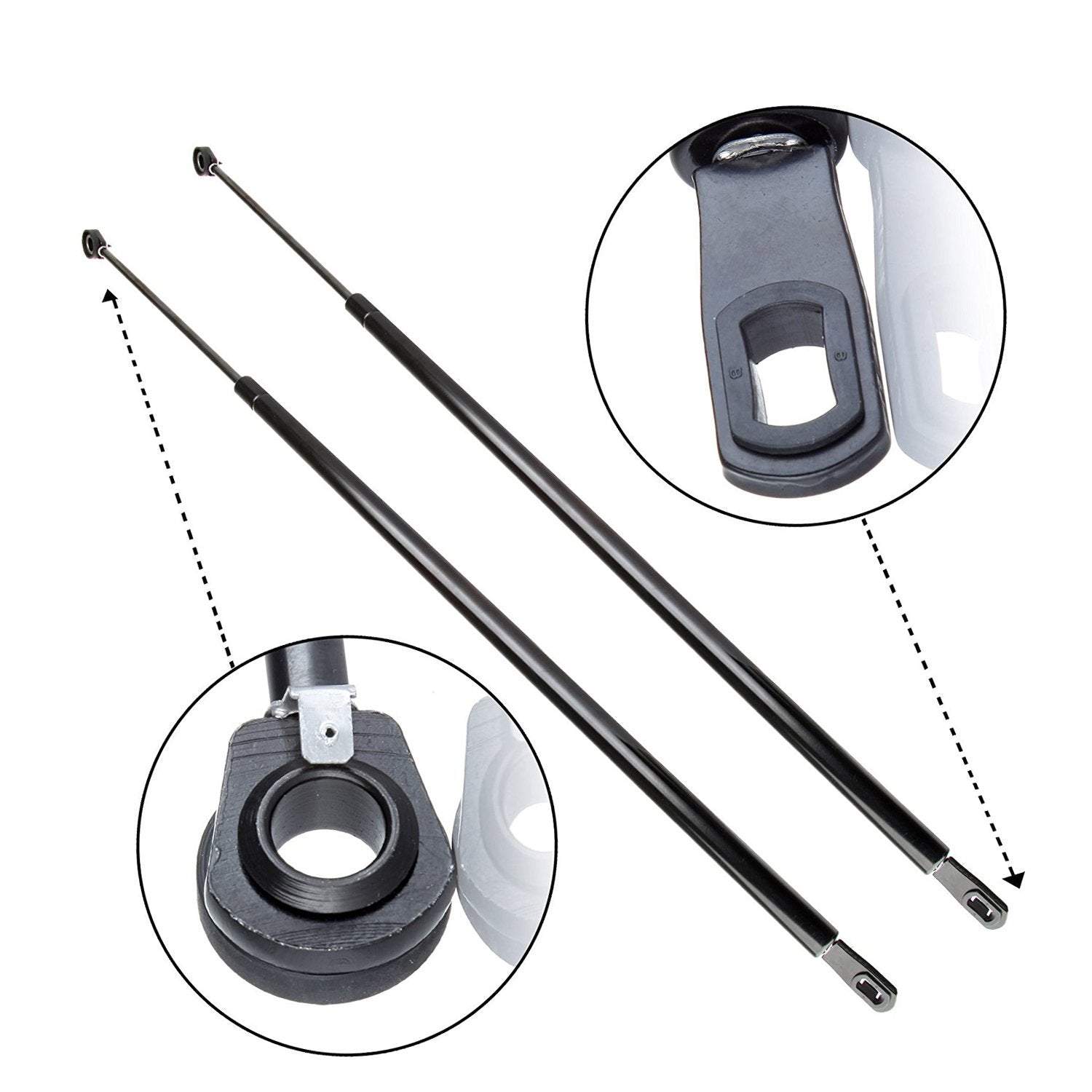 Youxmoto Firebird hatch lift shocks provide convenient, controlled opening for classic cars.
