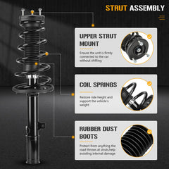 Youxmoto complete strut assembly for Lexus ES330 enhances handling and control.