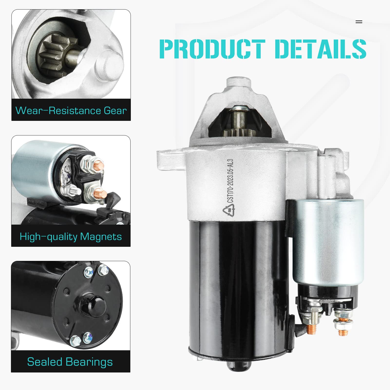 Youxmoto starter packaging shows included parts and clear instructions.