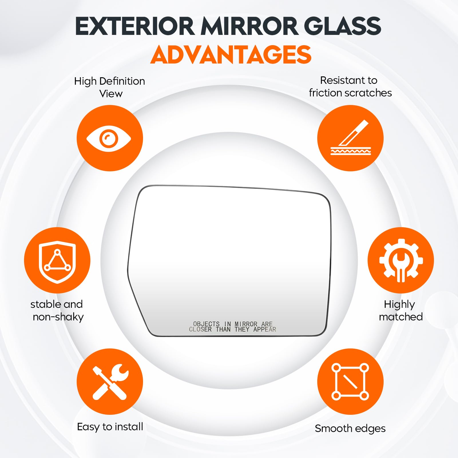 Youxmoto no auto-dimming design—straightforward replacement for F-150 drivers