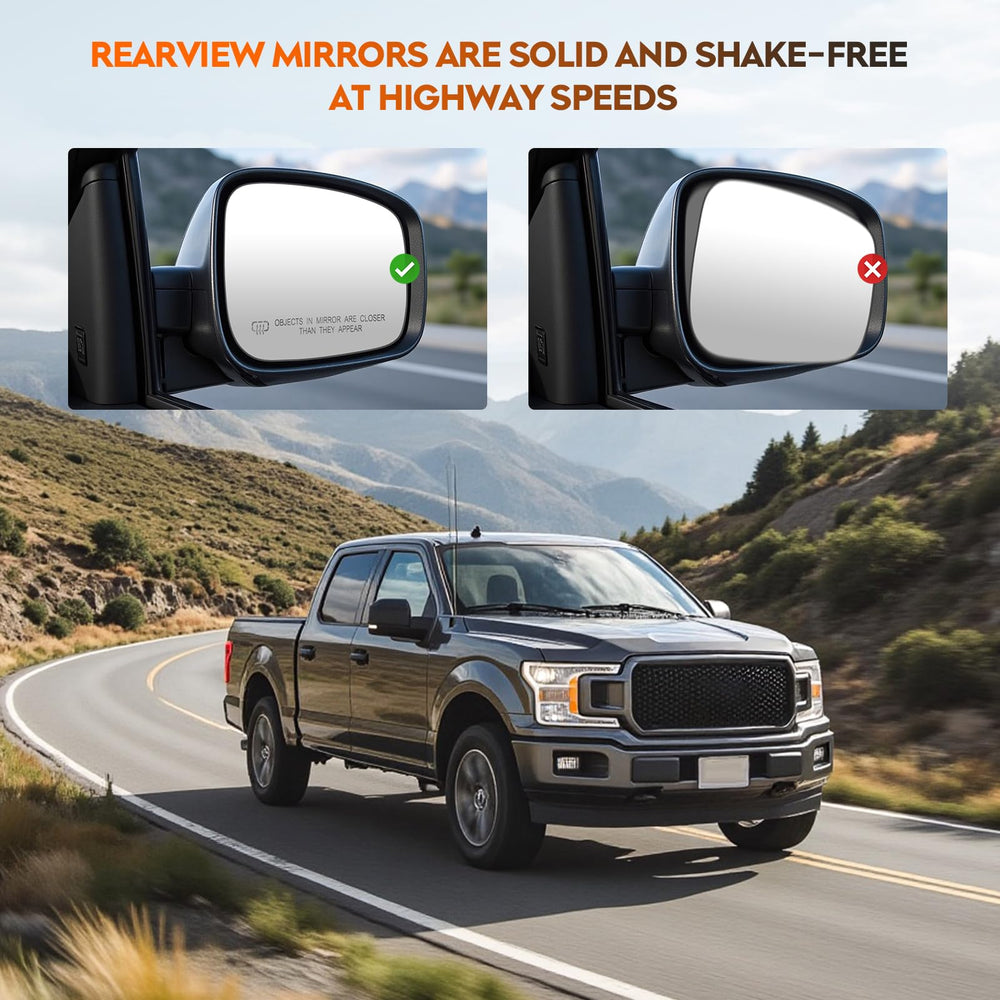 Youxmoto passenger right heated mirror glass Ford Fusion installation with identical mounting points