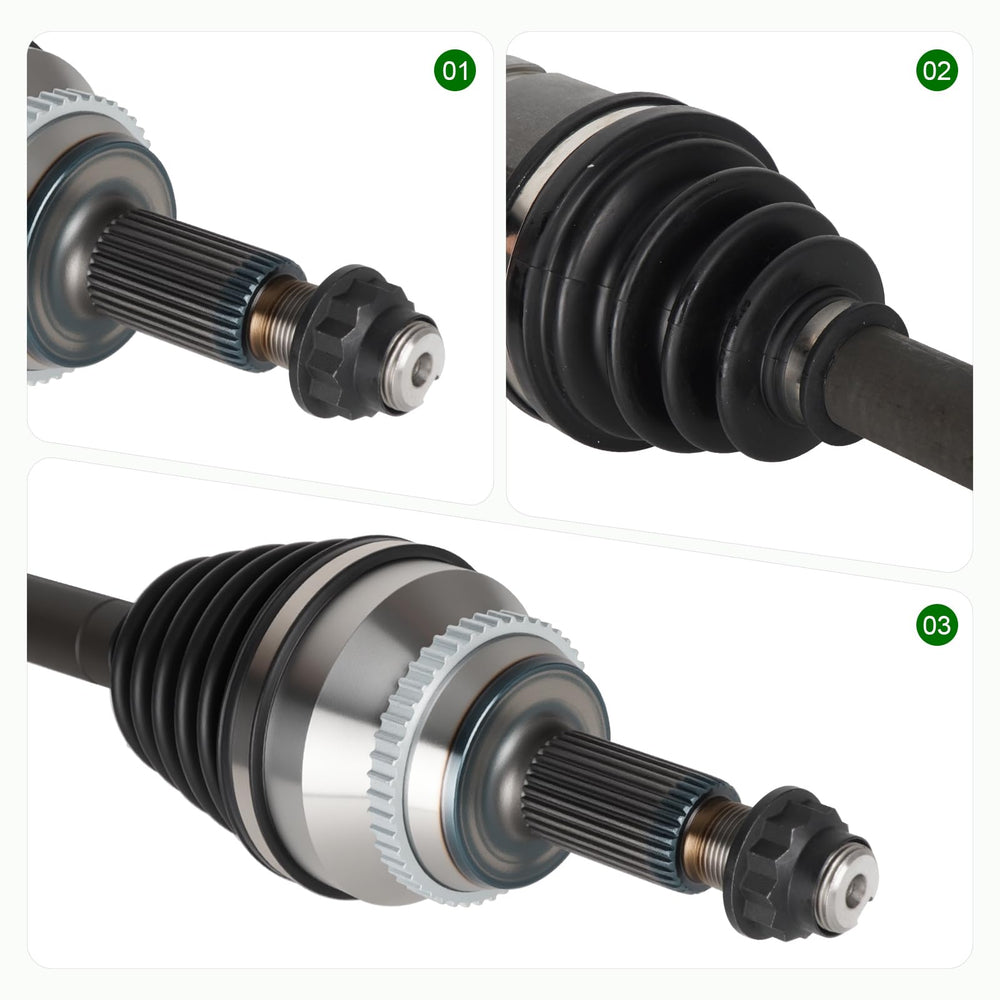Youxmoto Sienna CV axle kit includes two shafts for easy replacement