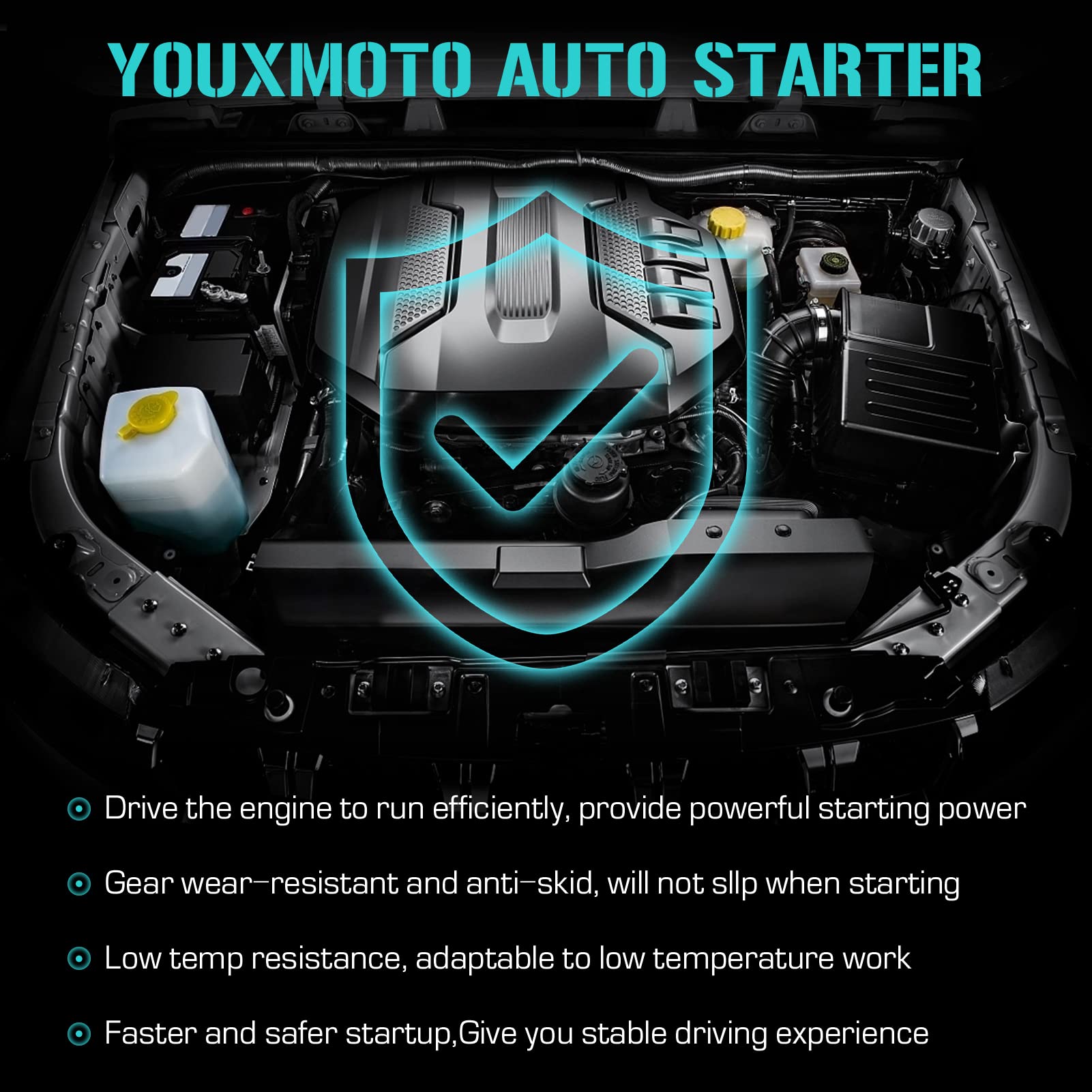 Youxmoto replacement numbers labels demonstrate broad compatibility