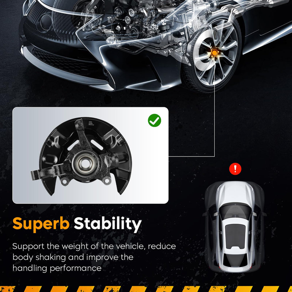 Youxmoto packaging photo of knuckle hub, ensures safe delivery and protection.