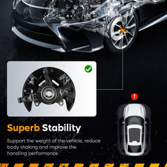 Youxmoto packaging photo of knuckle hub, ensures safe delivery and protection.