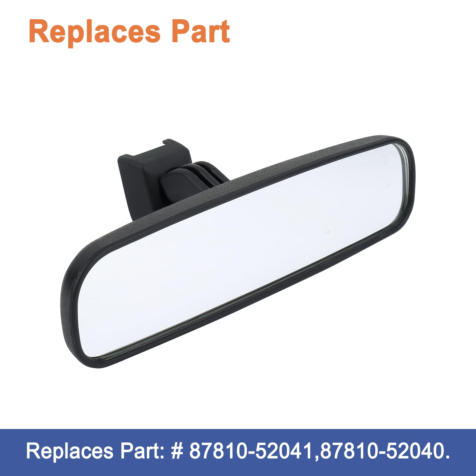 YOUYIEN interior rear view mirror for Toyota Yaris 2006-2016; easy replacement for a seamless upgrade.