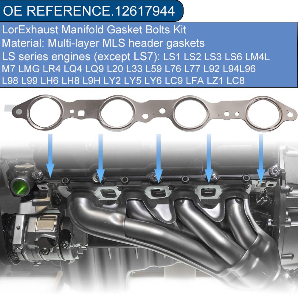 YOVOBS 12-bolt kit closeup with rust-resistant stainless flange bolts
