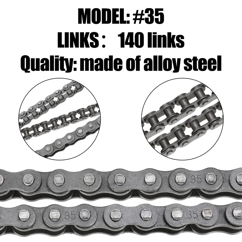 YOXUFA 35 chain for Monster Moto MM-B105 sustains steady performance