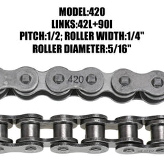 YOXUFA chain tensioner adjuster for proper chain tension on mini bikes