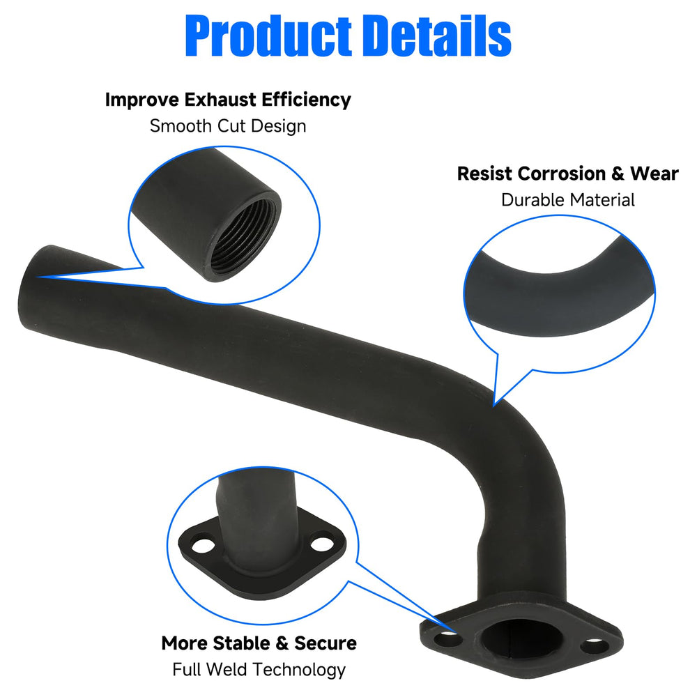 YOXUFA exhaust muffler bracket and mounting hardware in the kit