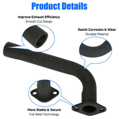 YOXUFA exhaust muffler bracket and mounting hardware in the kit