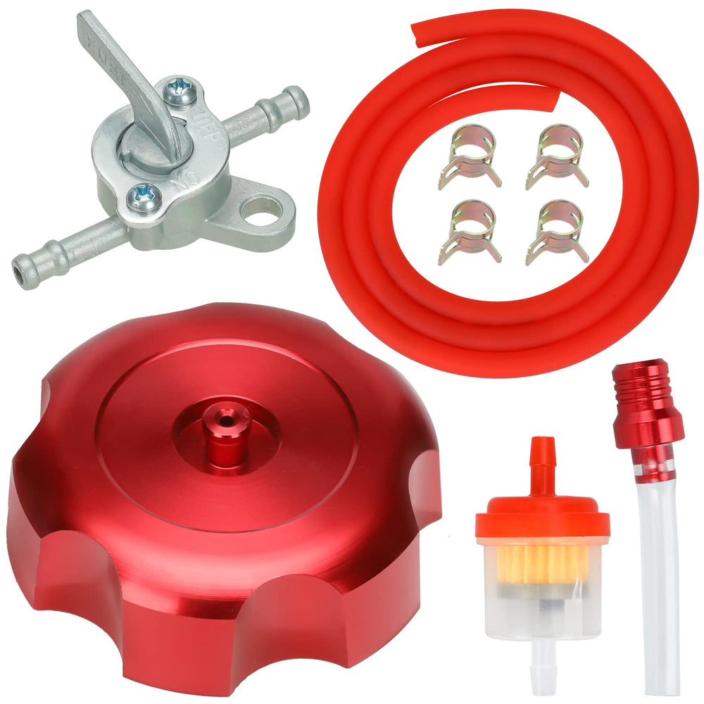 Fuel line and clips package for complete installation