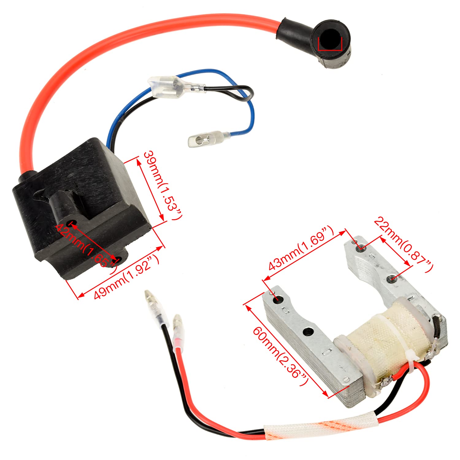 YOXUFA fuel line and filter image highlighting clean fuel delivery