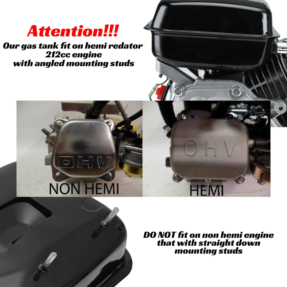 YOXUFA gas cap enables side access for easier refueling.