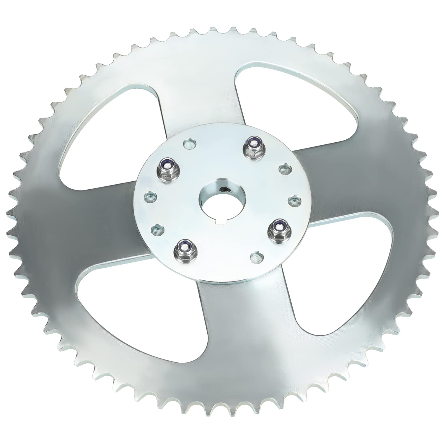 Eight mounting holes visible for stable drive system alignment.