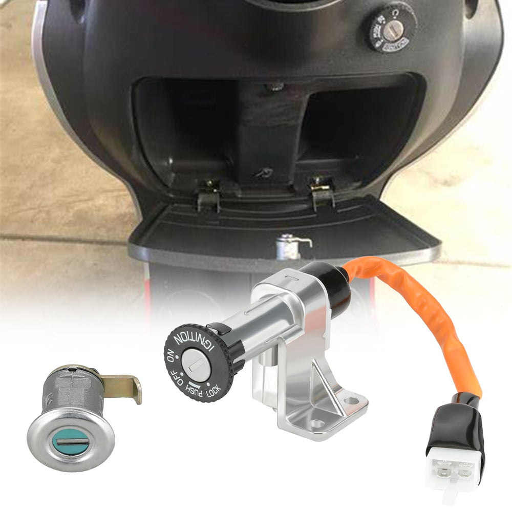 YOXUFA ignition switch key assembly for GY6 150cc promotes smooth starts