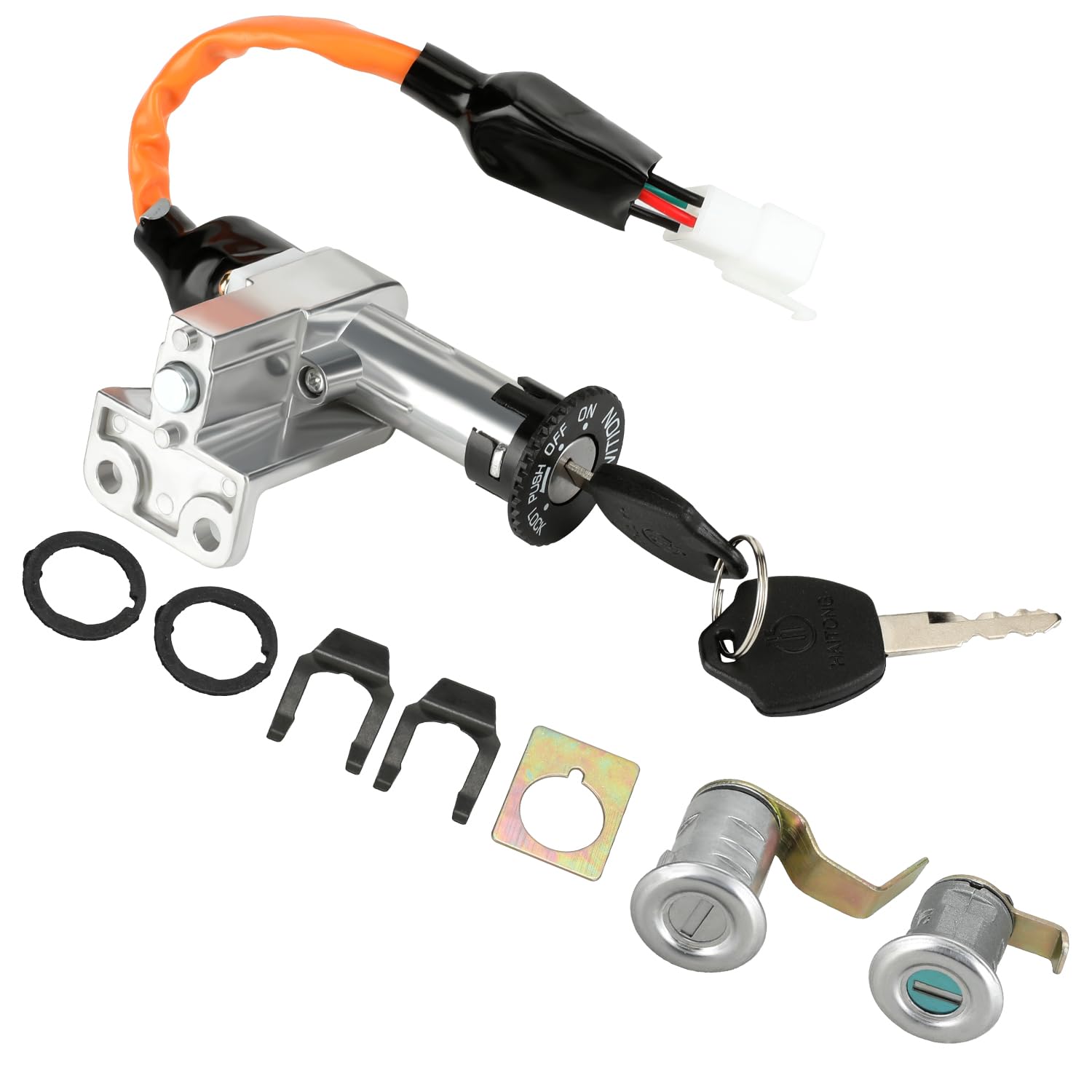 YOXUFA ignition switch key assembly for Tank Urban Sporty 150 supports reliable operation