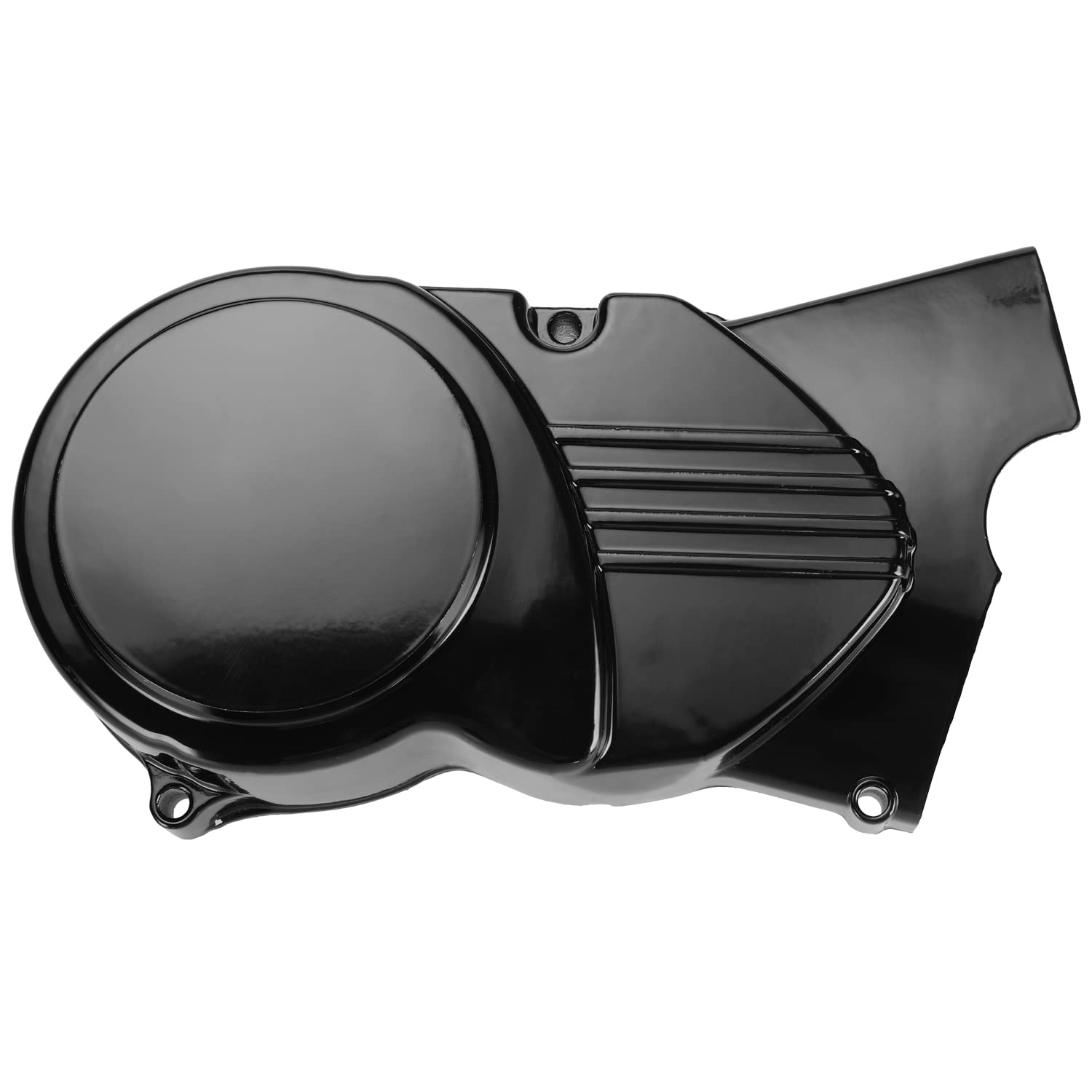 Black finish of YOXUFA stator cover suited for stealth styling
