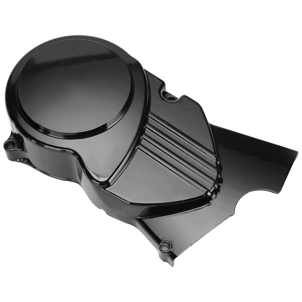 Installed look of YOXUFA stator cover on a pit bike