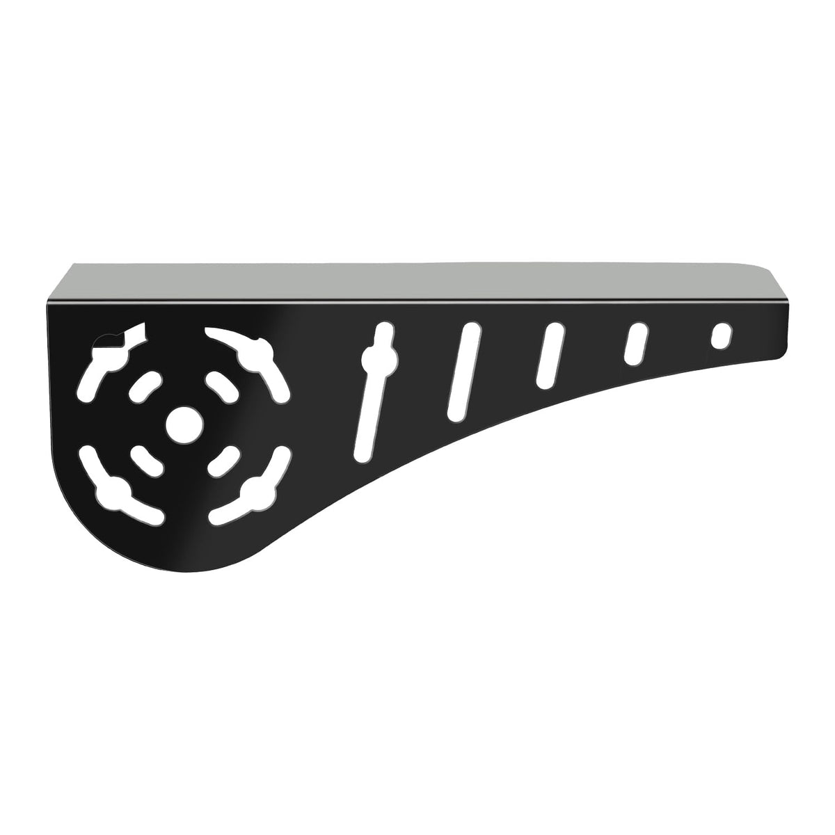 YOXUFA mini bike chain guard front view shields clutch from rain and debris.