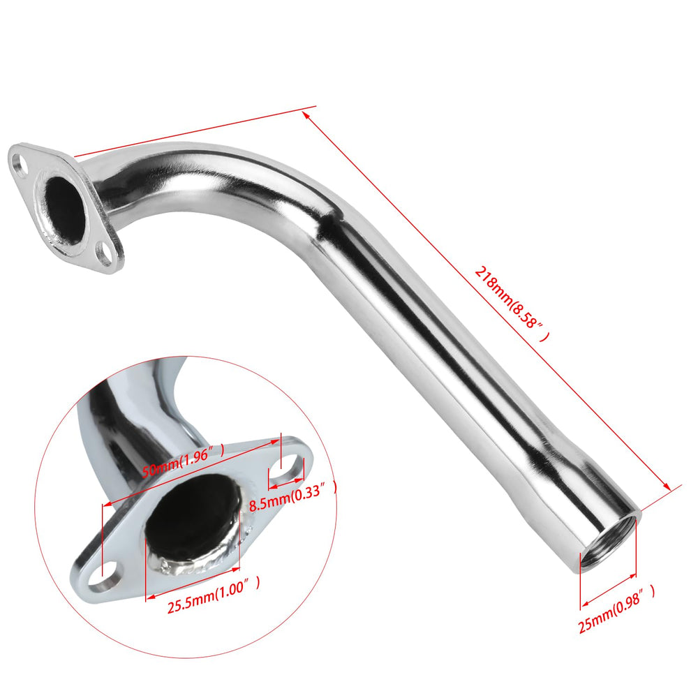 YOXUFA mini bike exhaust muffler ready for quick installation
