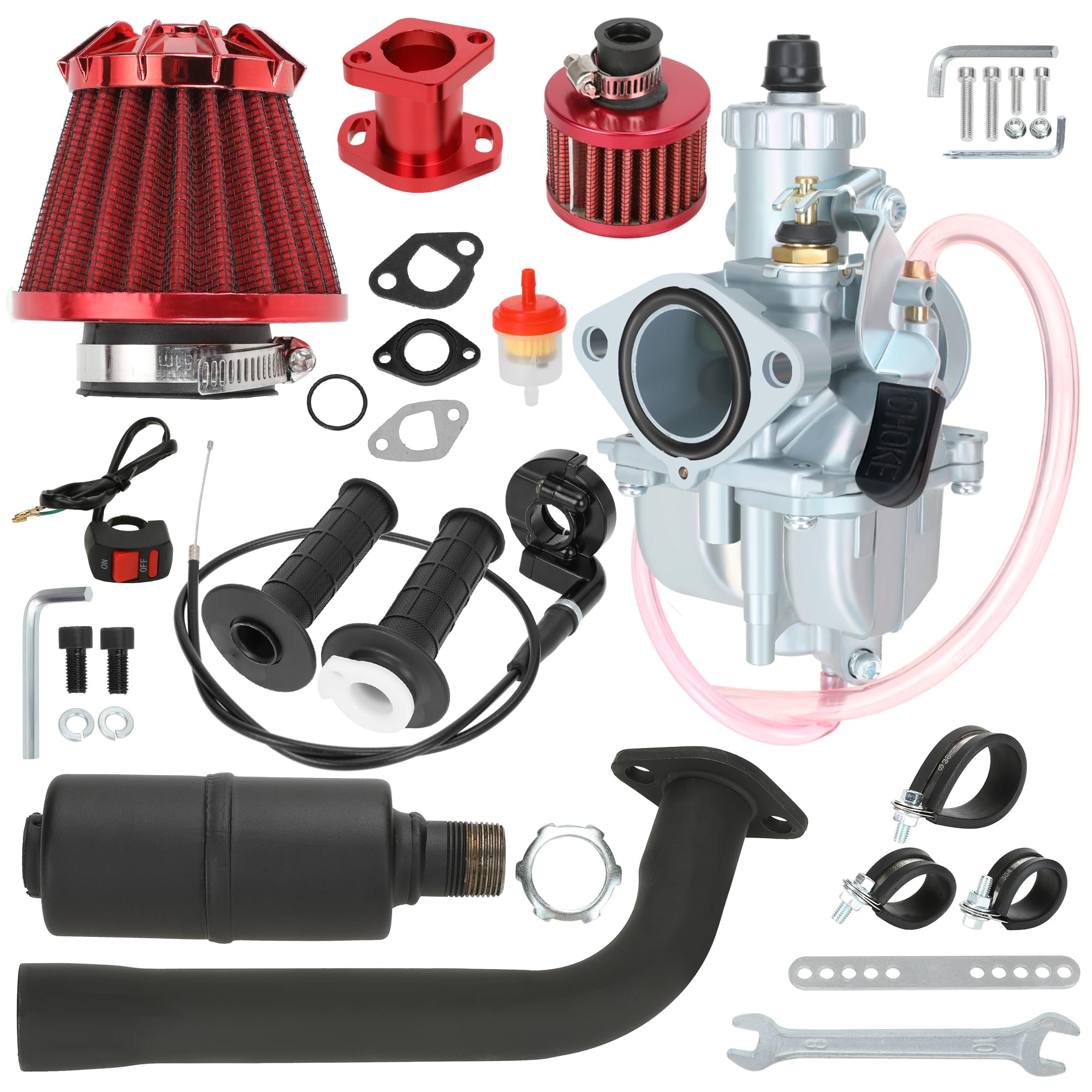 YOXUFA Predator 212 Stage 2 kit carburetor improves throttle response and power delivery