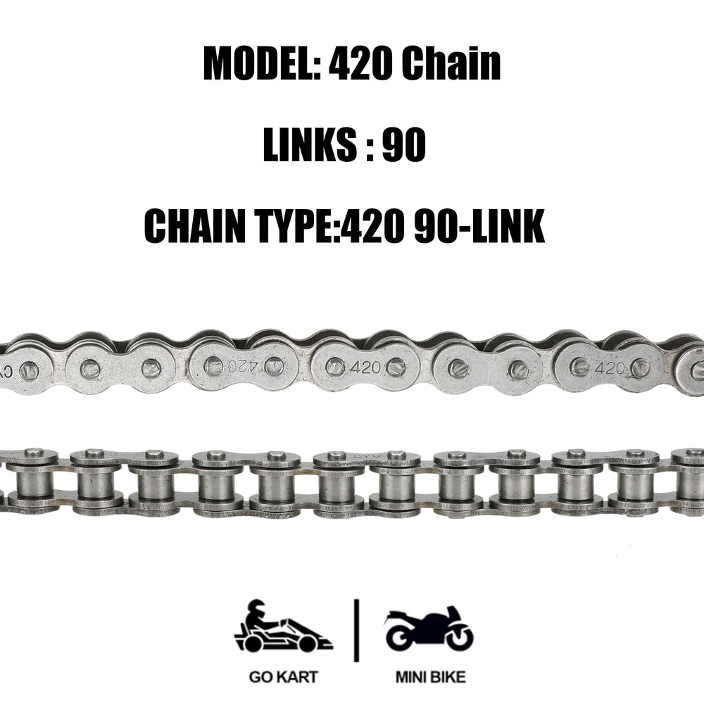 YOXUFA premium alloy steel 420 chain offers durability