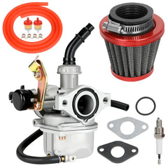 YOXUFA PZ19 carburetor choke close-up for durable ATV performance.
