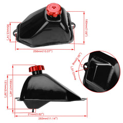 Vent-cap detail showing proper venting for balanced fuel flow