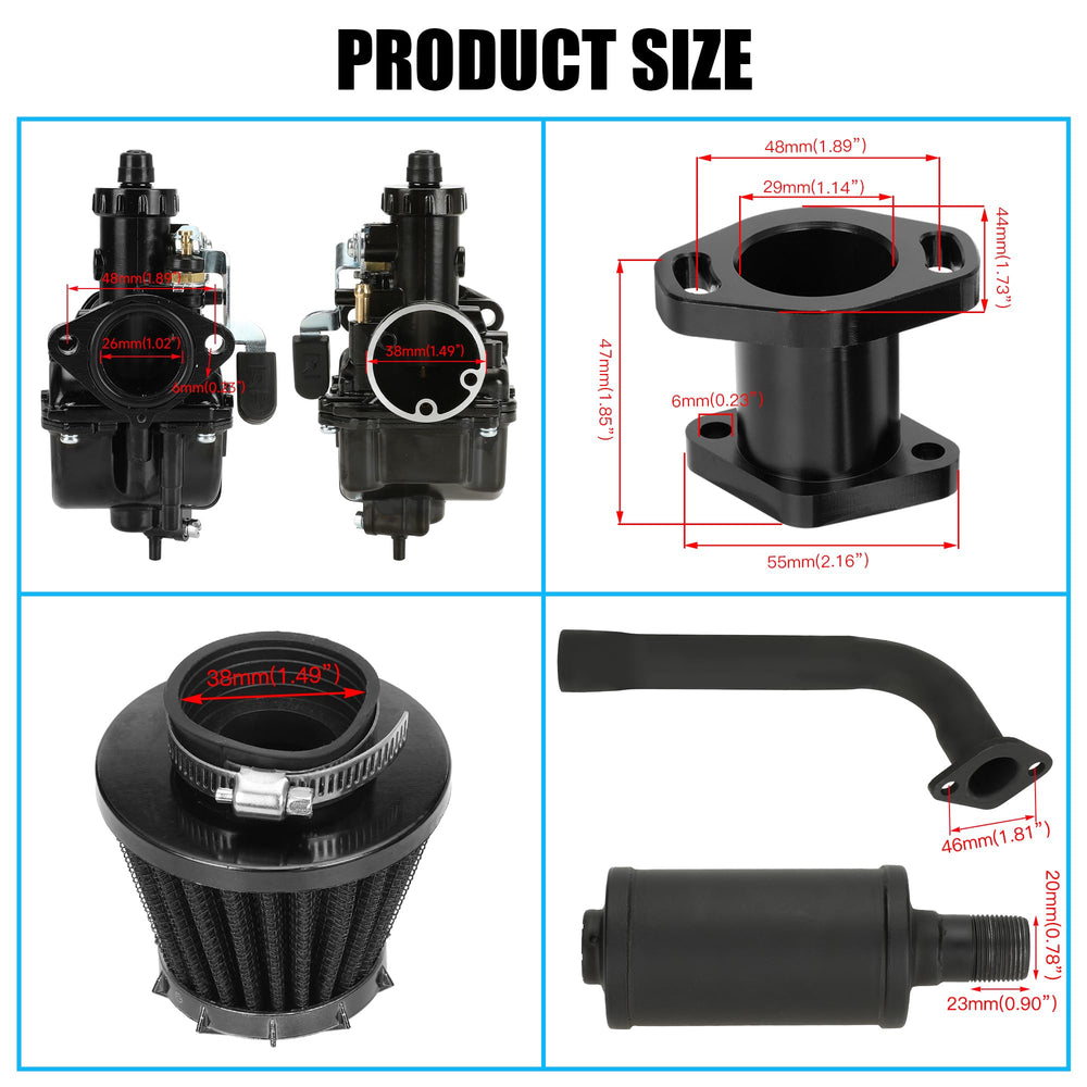 YOXUFA VM22 50in throttle cable offers flexible reach for setups