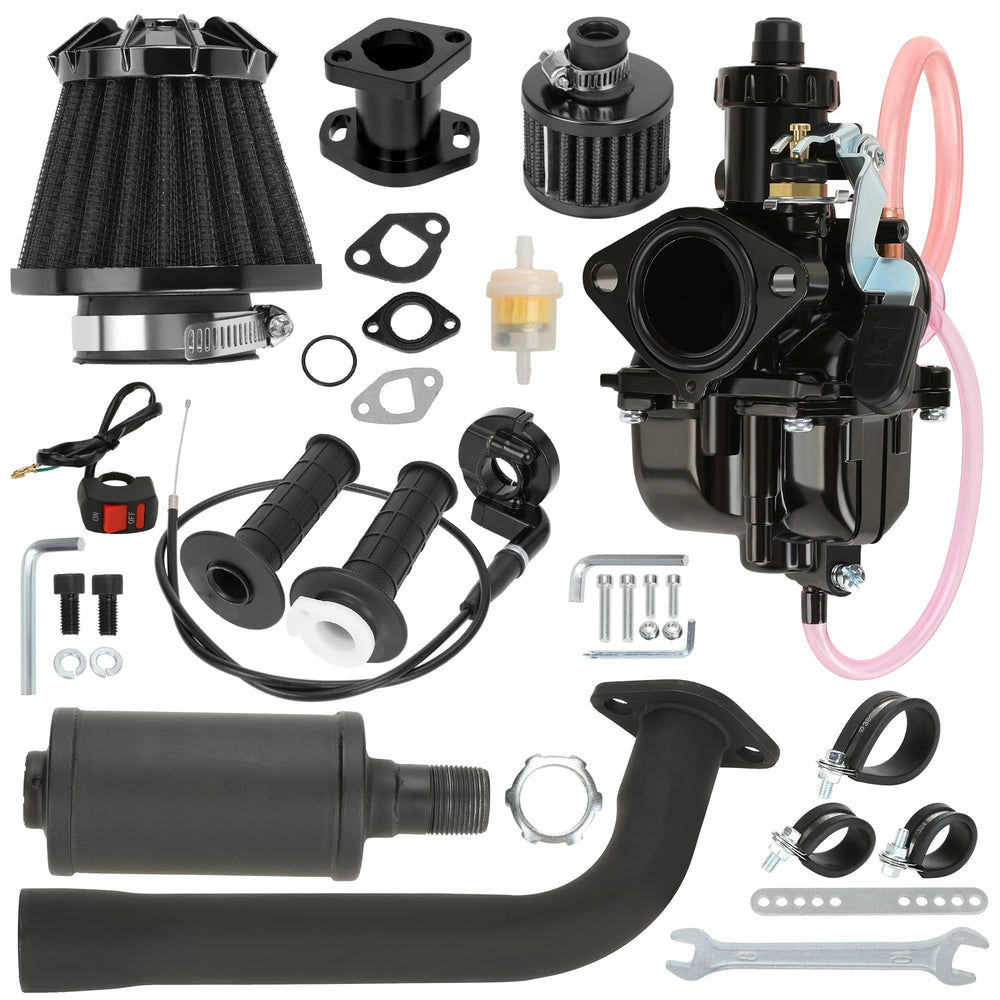 YOXUFA VM22 carburetor kit for Predator 212cc engines, precise fuel delivery for smoother starts